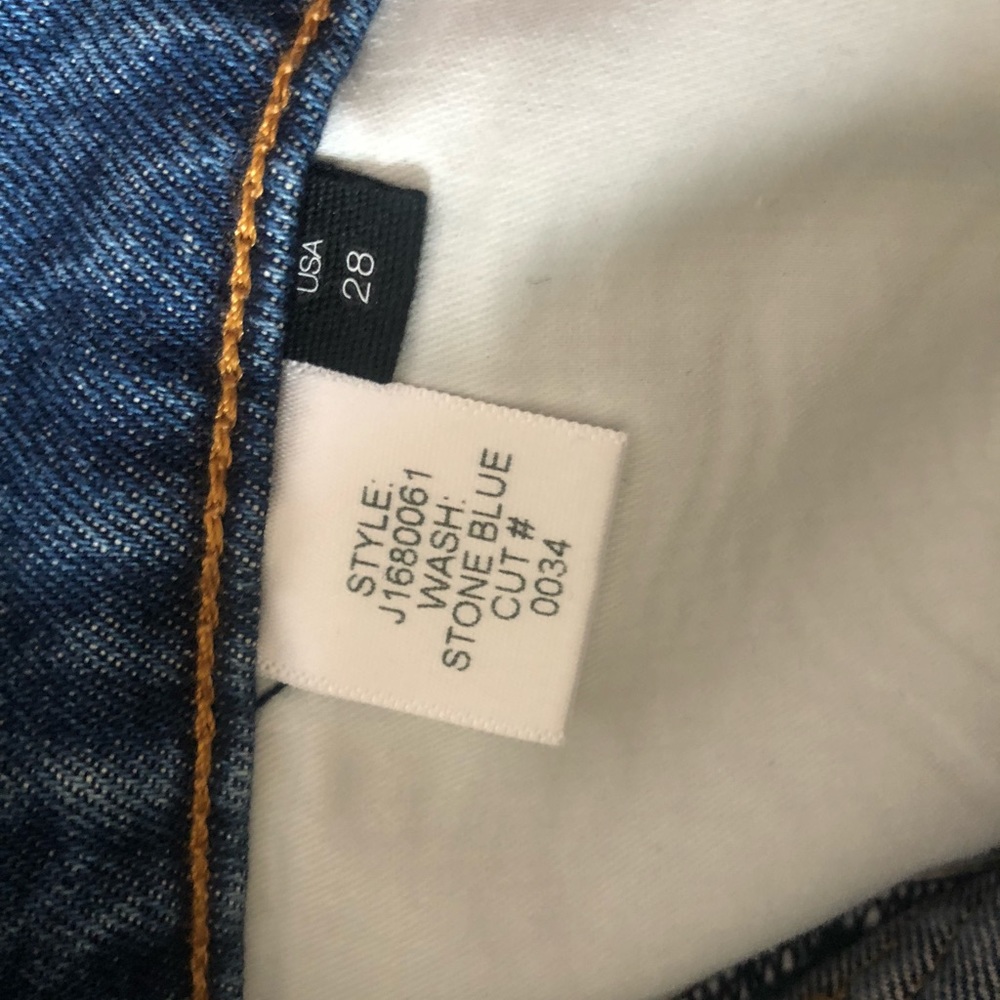 Veronica Beard Ines Lace Up Jeans 28 - Picture 10 of 10